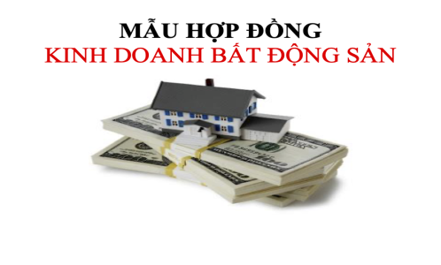 MẪU HỢP ĐỒNG VÀ CHUYỂN NHƯỢNG HỢP ĐỒNG KINH DOANH BẤT ĐỘNG SẢN